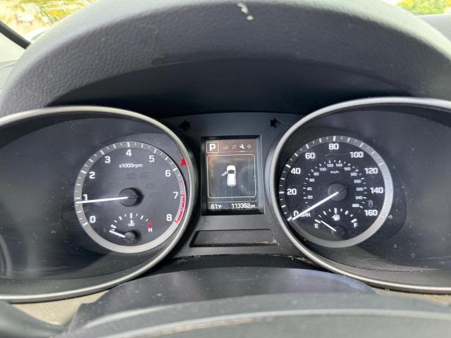 5NMZT3LB0JH081161 - 2018 HYUNDAI SANTA FE S BLACK photo 8