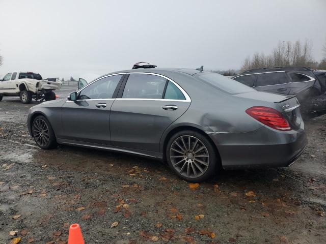 WDDUG8FB0GA264012 - 2016 MERCEDES-BENZ S 550 4MATIC SILVER photo 2