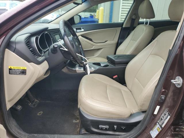 5XXGN4A71FG482858 - 2015 KIA OPTIMA EX MAROON photo 7