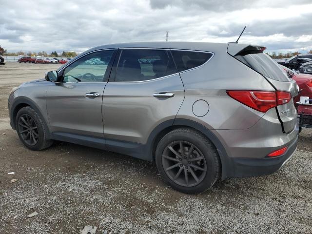 5XYZUDLA9DG076467 - 2013 HYUNDAI SANTA FE S GRAY photo 2