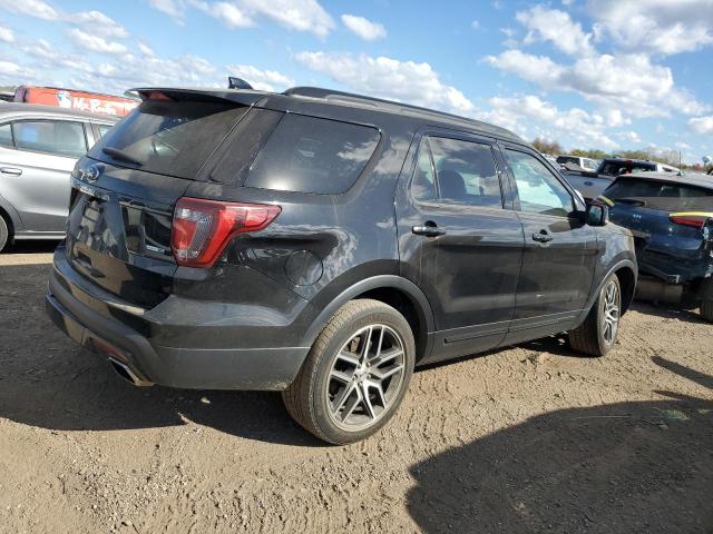 1FM5K8GTXHGD20150 - 2017 FORD EXPLORER SPORT BLACK photo 3