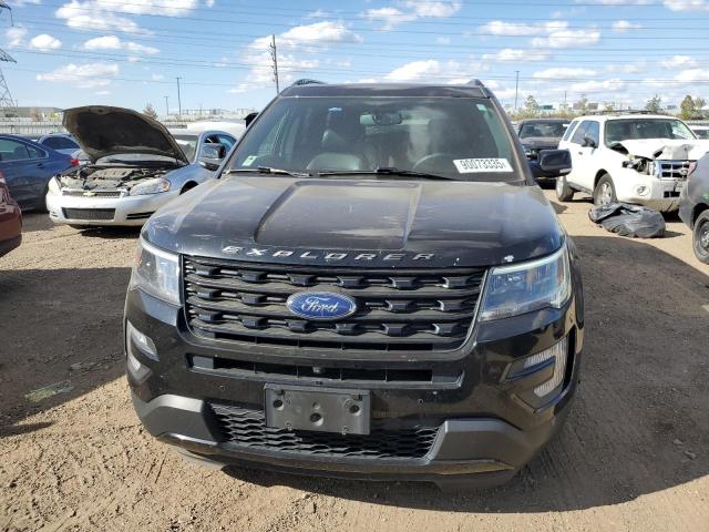 1FM5K8GTXHGD20150 - 2017 FORD EXPLORER SPORT BLACK photo 5