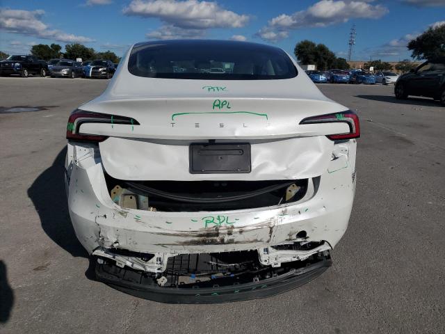 5YJ3E1EAXRF801913 - 2024 TESLA MODEL 3 Білий фото 6