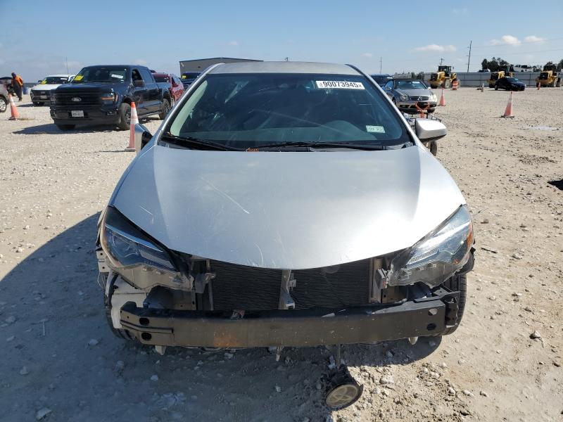 5YFBURHE5KP936819 - 2019 TOYOTA COROLLA L 银色 照片 5