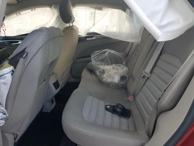 3FA6P0LU7KR205036 - 2019 FORD FUSION SE BURGUNDY photo 10