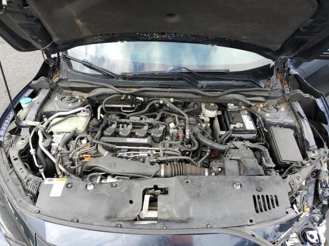 JHMFC1F31KX000364 - 2019 HONDA CIVIC EX BLUE photo 11