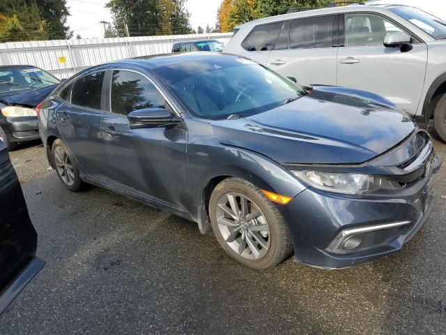 JHMFC1F31KX000364 - 2019 HONDA CIVIC EX BLUE photo 4