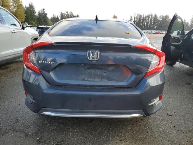 JHMFC1F31KX000364 - 2019 HONDA CIVIC EX BLUE photo 6