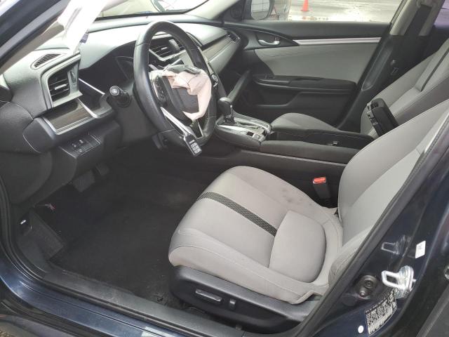 JHMFC1F31KX000364 - 2019 HONDA CIVIC EX BLUE photo 7