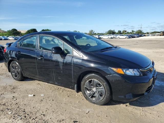 19XFB2F50CE314715 - 2012 HONDA CIVIC LX BLACK photo 4