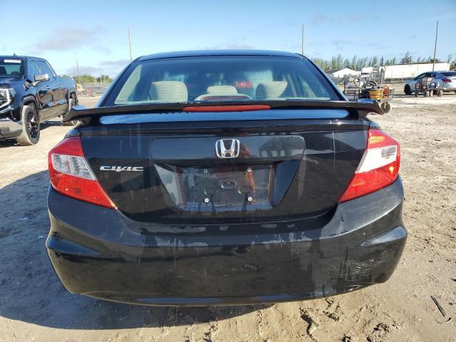 19XFB2F50CE314715 - 2012 HONDA CIVIC LX BLACK photo 6