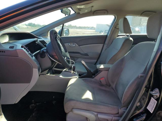 19XFB2F50CE314715 - 2012 HONDA CIVIC LX BLACK photo 7