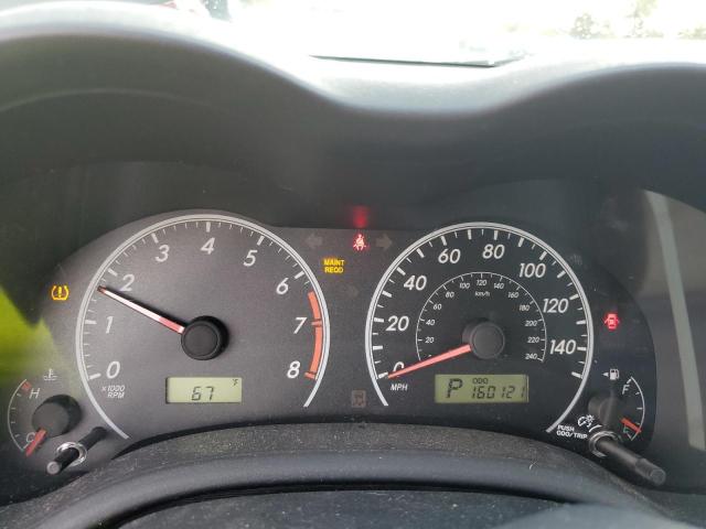 2T1BU4EE7CC828159 - 2012 TOYOTA COROLLA BASE BLACK photo 9