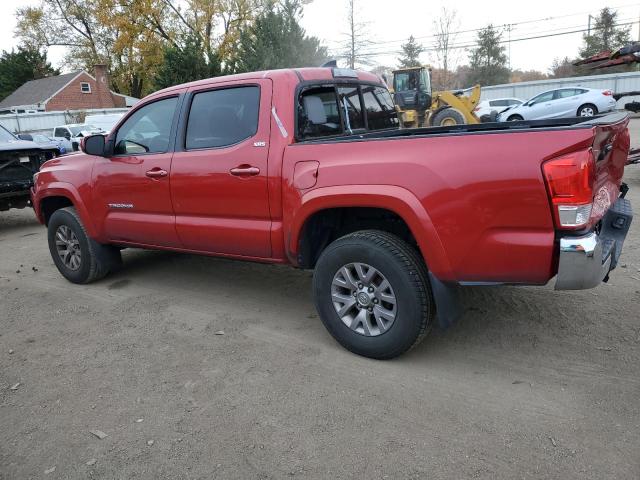5TFAX5GN0GX058786 - 2016 TOYOTA TACOMA DOUBLE CAB RED photo 2