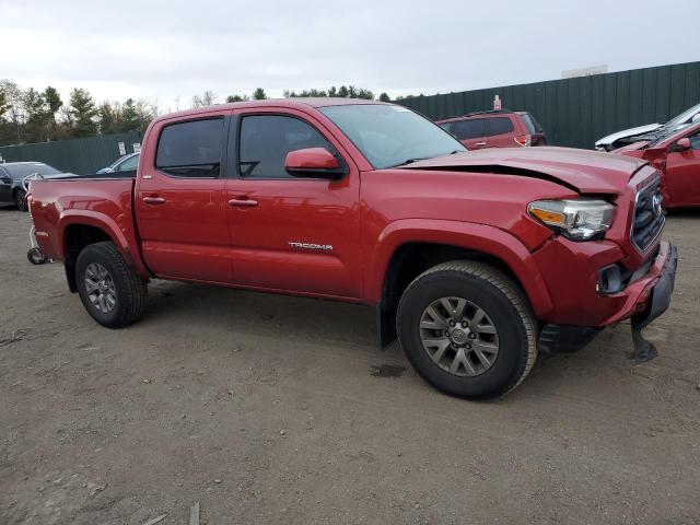 5TFAX5GN0GX058786 - 2016 TOYOTA TACOMA DOUBLE CAB RED photo 4