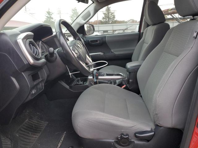 5TFAX5GN0GX058786 - 2016 TOYOTA TACOMA DOUBLE CAB RED photo 7