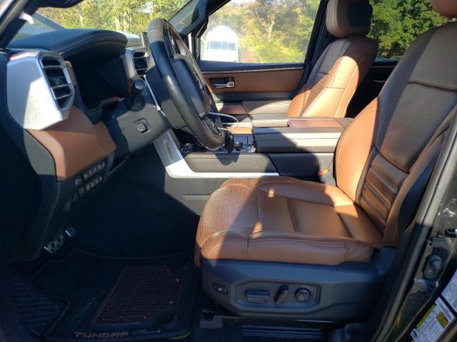 5TFMA5DB9PX080455 - 2023 TOYOTA TUNDRA CREWMAX PLATINUM Schwarz Foto 7