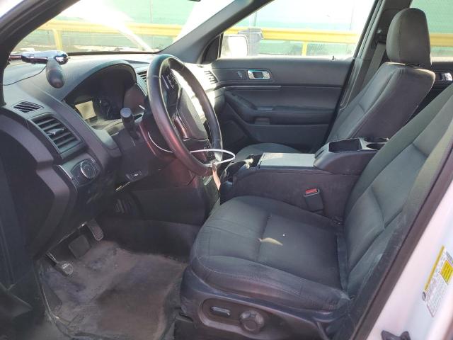 1FM5K8AR2HGA13410 - 2017 FORD EXPLORER POLICE INTERCEPTOR Biały zdjęcie 7