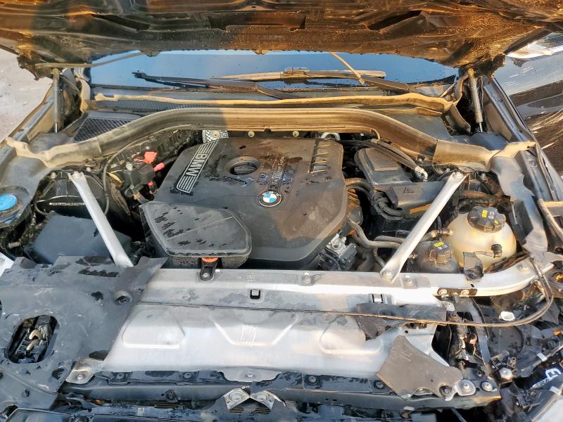 5UXTR7C54KLE88276 - 2019 BMW X3 SDRIVE30I შავი ფოტო 12