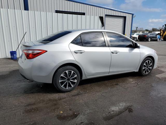 2T1BURHE4FC302892 - 2015 TOYOTA COROLLA L SILVER photo 3