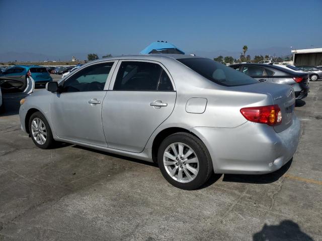 1NXBU40E09Z074116 - 2009 TOYOTA COROLLA BASE SILVER photo 2