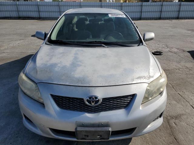 1NXBU40E09Z074116 - 2009 TOYOTA COROLLA BASE SILVER photo 5