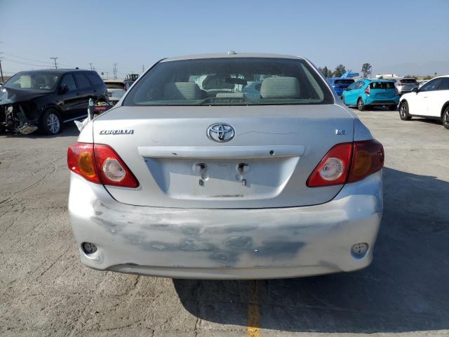 1NXBU40E09Z074116 - 2009 TOYOTA COROLLA BASE SILVER photo 6