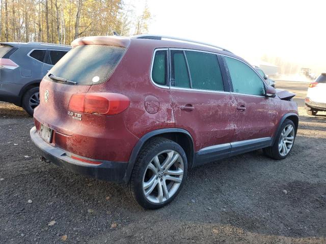 WVGBV7AX9CW006181 - 2012 VOLKSWAGEN TIGUAN S RED photo 3
