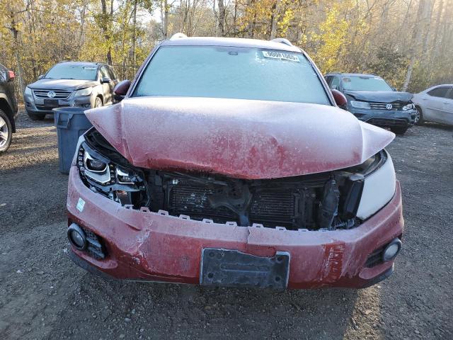 WVGBV7AX9CW006181 - 2012 VOLKSWAGEN TIGUAN S RED photo 5