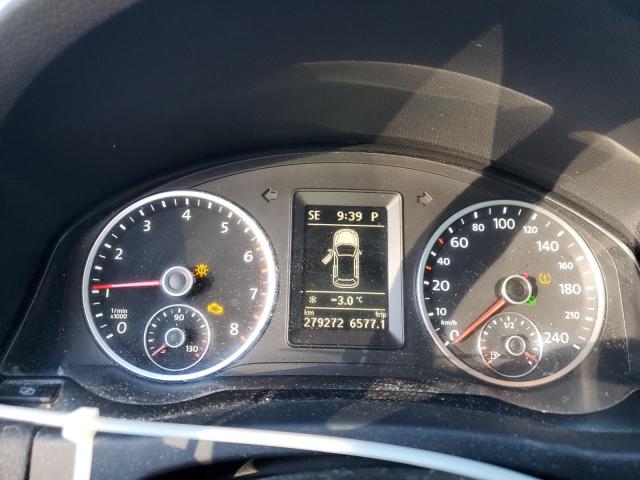 WVGBV7AX9CW006181 - 2012 VOLKSWAGEN TIGUAN S RED photo 9