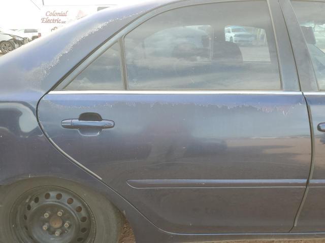 4T1BE32KX6U154352 - 2006 TOYOTA CAMRY LE BLUE photo 10