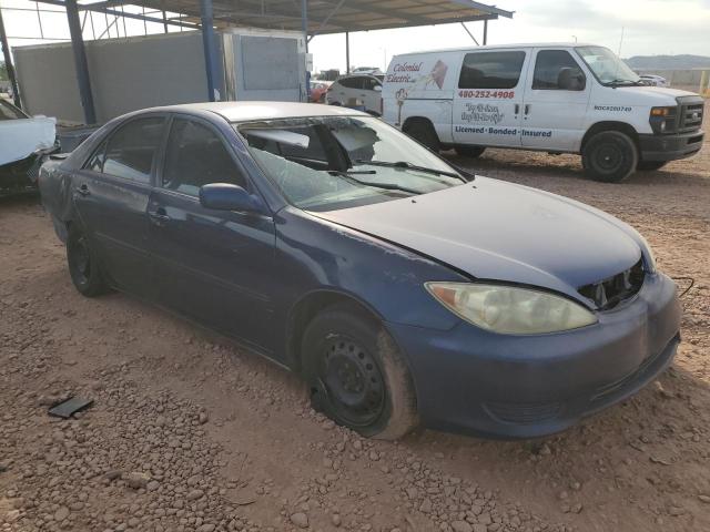 4T1BE32KX6U154352 - 2006 TOYOTA CAMRY LE BLUE photo 4
