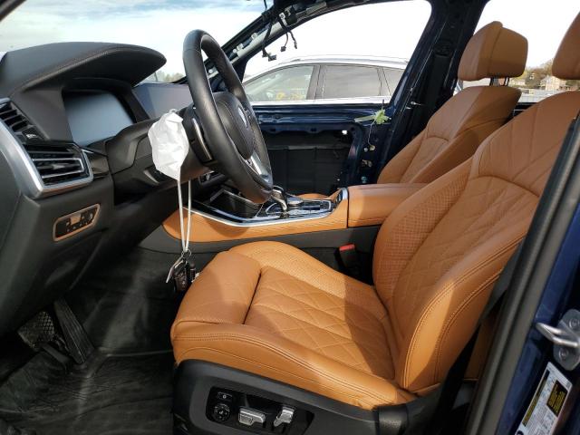 5UXTA6C08P9P86580 - 2023 BMW X5 XDRIVE45E BLUE photo 7