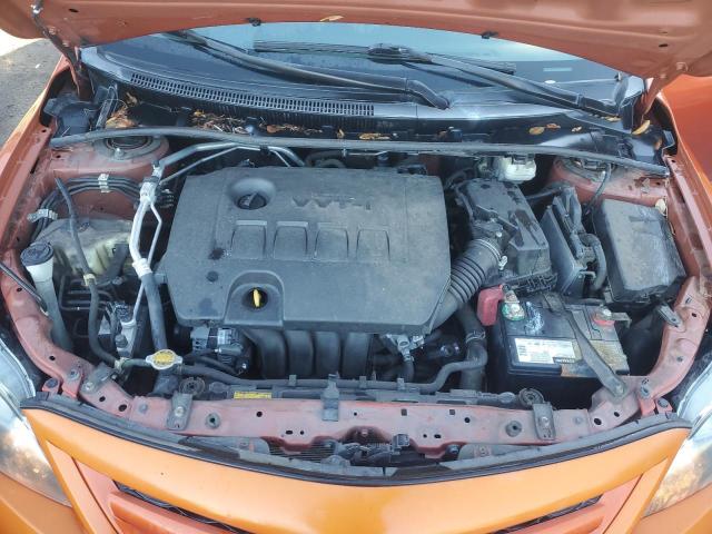 2T1BU4EE1DC095723 - 2013 TOYOTA COROLLA BASE 橙色 照片 11