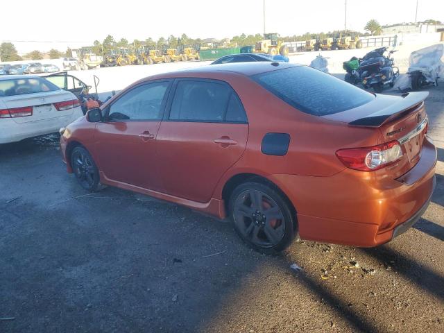 2T1BU4EE1DC095723 - 2013 TOYOTA COROLLA BASE 橙色 照片 2