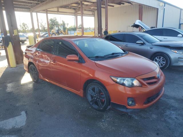 2T1BU4EE1DC095723 - 2013 TOYOTA COROLLA BASE 橙色 照片 4