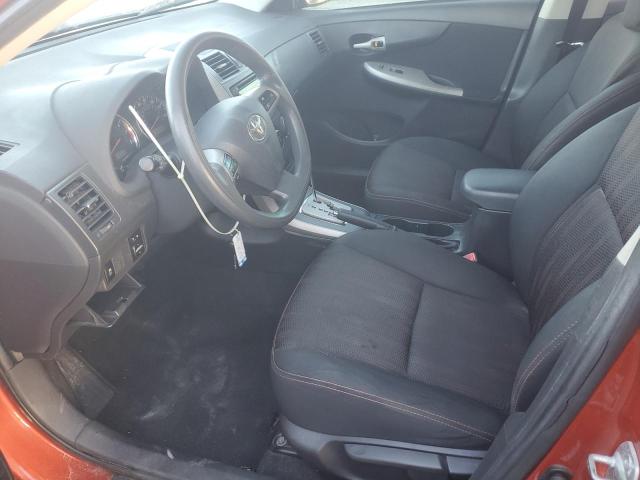 2T1BU4EE1DC095723 - 2013 TOYOTA COROLLA BASE 橙色 照片 7