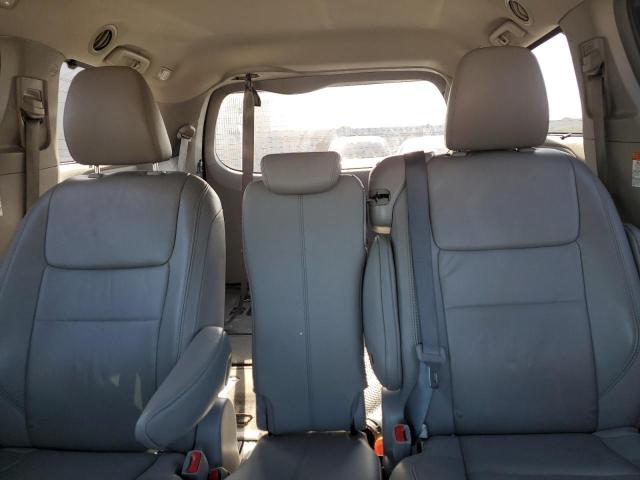 5TDYK3DC1FS590945 - 2015 TOYOTA SIENNA XLE GRAY photo 10