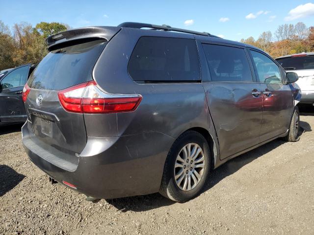 5TDYK3DC1FS590945 - 2015 TOYOTA SIENNA XLE GRAY photo 3
