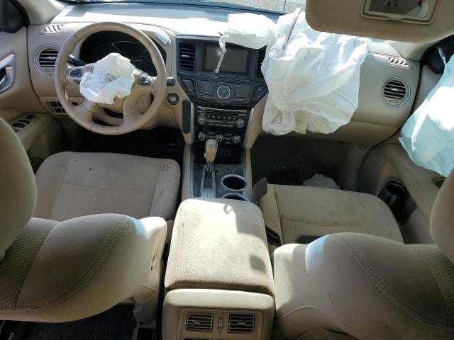 5N1AR2MN8FC639063 - 2015 NISSAN PATHFINDER S BLACK photo 8