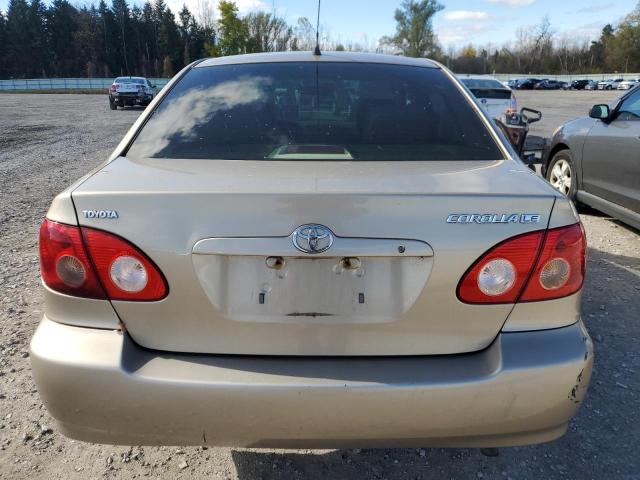 1NXBR32EX6Z651884 - 2006 TOYOTA COROLLA CE BEIGE photo 6