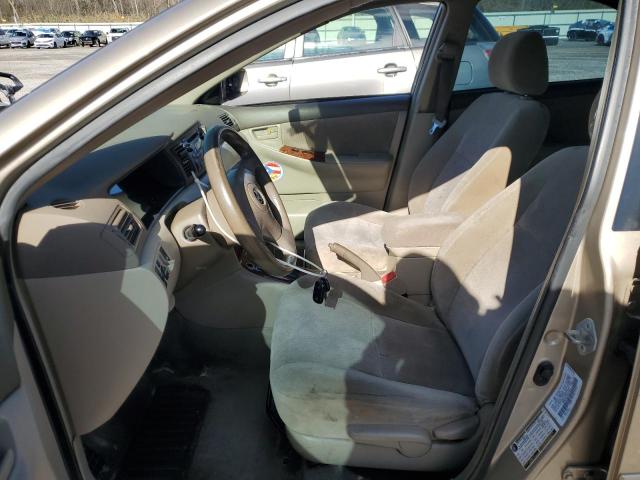 1NXBR32EX6Z651884 - 2006 TOYOTA COROLLA CE BEIGE photo 7