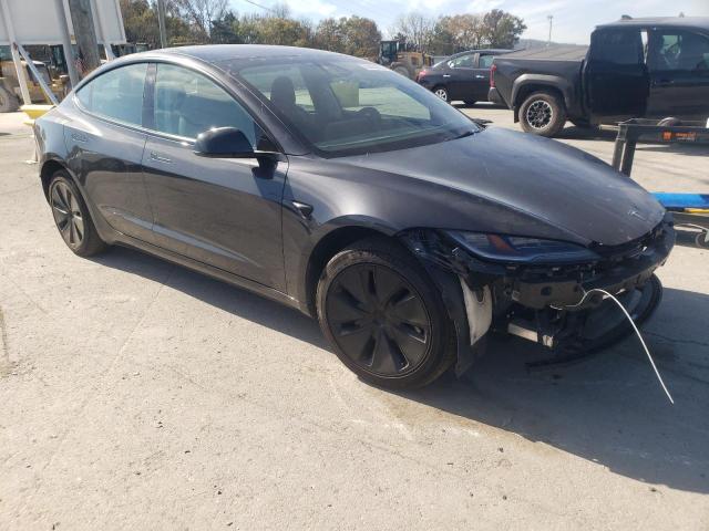 5YJ3E1EA2RF863340 - 2024 TESLA MODEL 3 灰色 照片 4