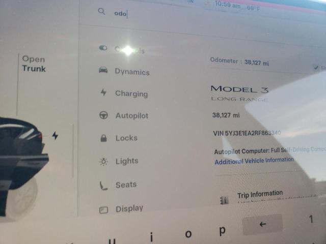 5YJ3E1EA2RF863340 - 2024 TESLA MODEL 3 灰色 照片 9