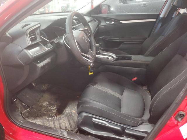 2HGFC2F72JH595272 - 2018 HONDA CIVIC EX RED photo 7