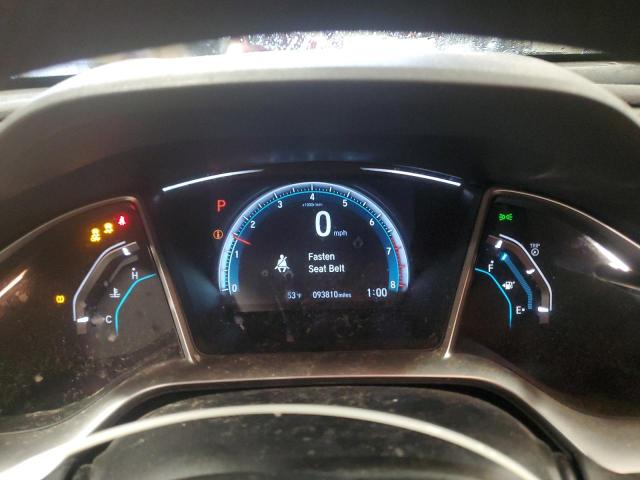 2HGFC2F72JH595272 - 2018 HONDA CIVIC EX RED photo 9