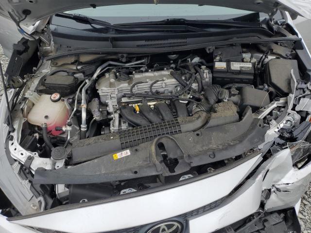 5YFEPRAE8LP034357 - 2020 TOYOTA COROLLA LE ვერცხლისფერი ფოტო 11