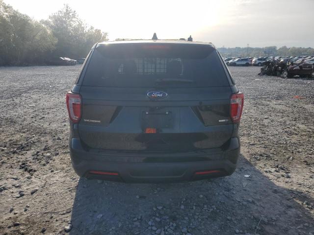 1FM5K8AR1JGC76560 - 2018 FORD EXPLORER POLICE INTERCEPTOR BLACK photo 6