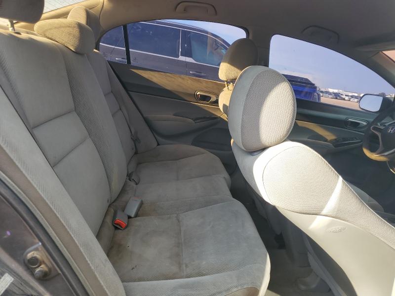 19XFA1F51AE038491 - 2010 HONDA CIVIC LX CHARCOAL photo 10