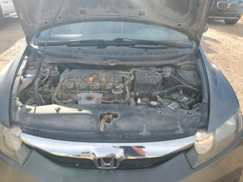 19XFA1F51AE038491 - 2010 HONDA CIVIC LX CHARCOAL photo 11